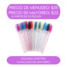 Cepillos Glitter 50 Pzas