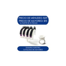 Anillo U Base Para Extensiones  Pestañas