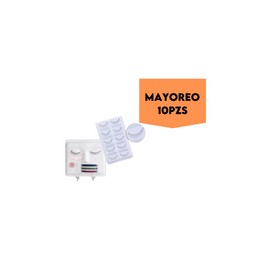 MAYOREO 10 Combo Rostro  práctica + Pestañas  práctica