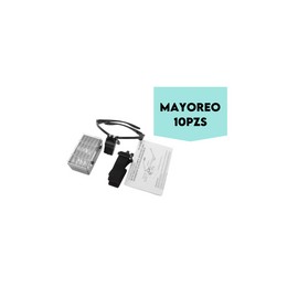 MAYOREO 10 Optovisor con luz led y 5 lentes