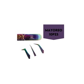 MAYOREO Pinzas ABC LASHES 10pzs