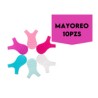 MAYOREO 10 Paq con 4 Pzs Palitas Cepillo Lashlifting