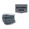 MAYOREO 10 Paq. con 10 Cubrebocas 4 capas con carbón activado.